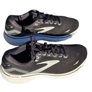 Brooks Ghost 15 Women’s Sz 9 Black White 120380-1B-012 Running Shoes Sneakers
